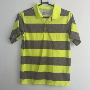 Nike Golf dri-fit Polo Shirt - Neon Yellow and Gray